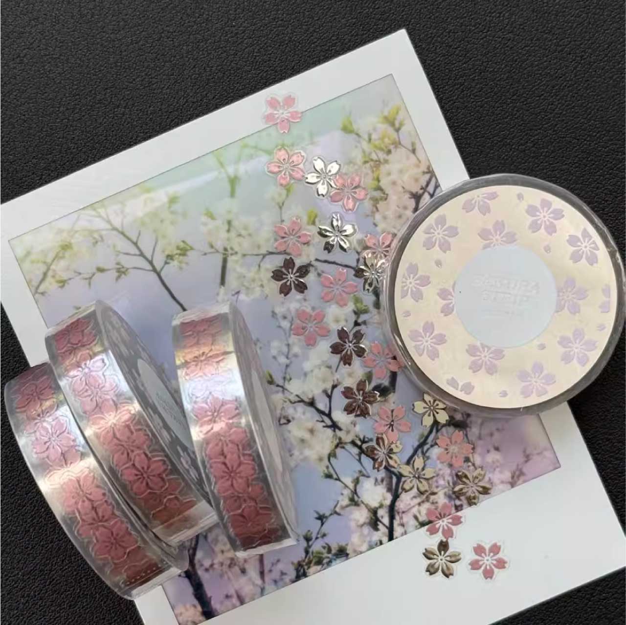 Sakura Cherry Blossom Sticker Roll – 5 m