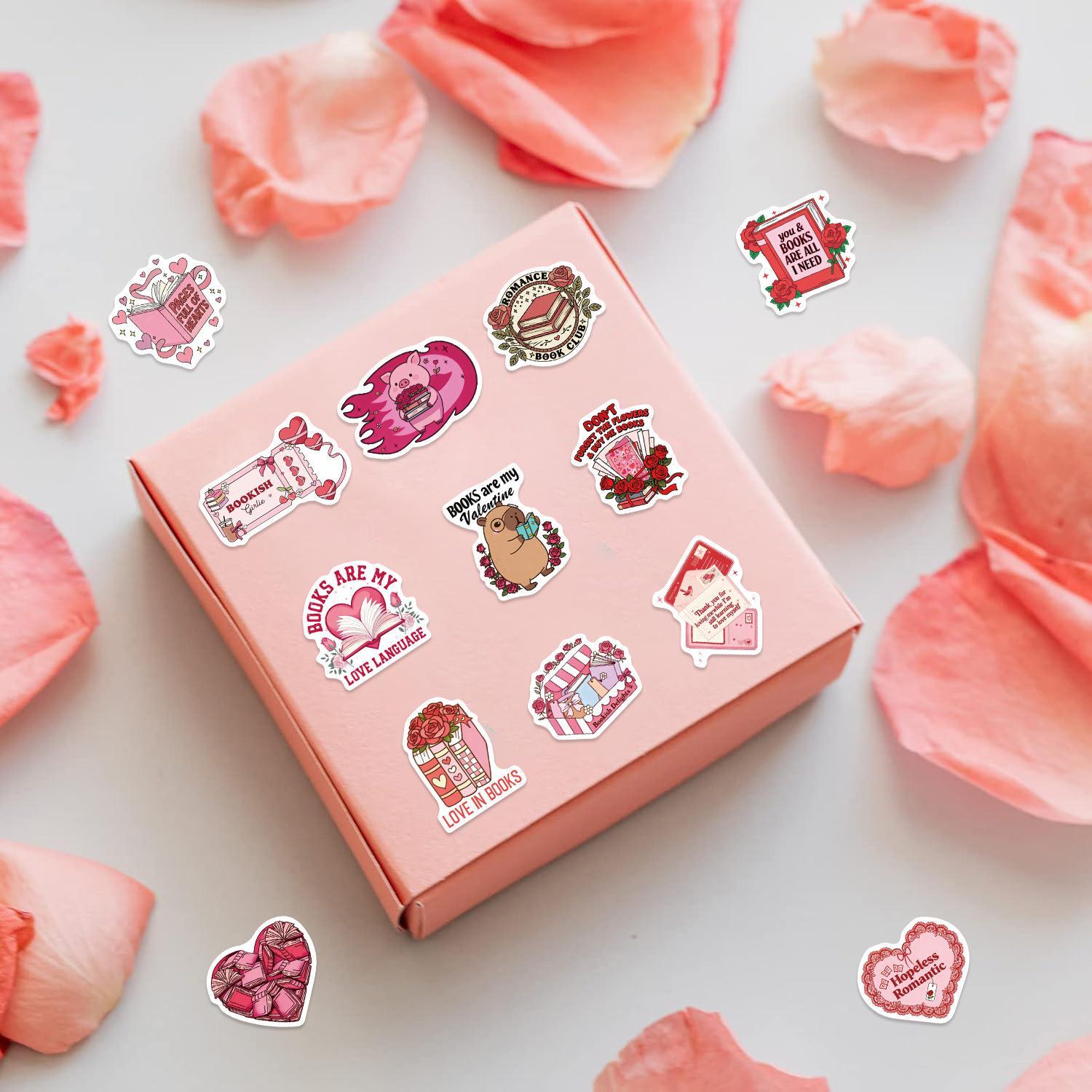 Valentine Day Stickers – 100 Pcs