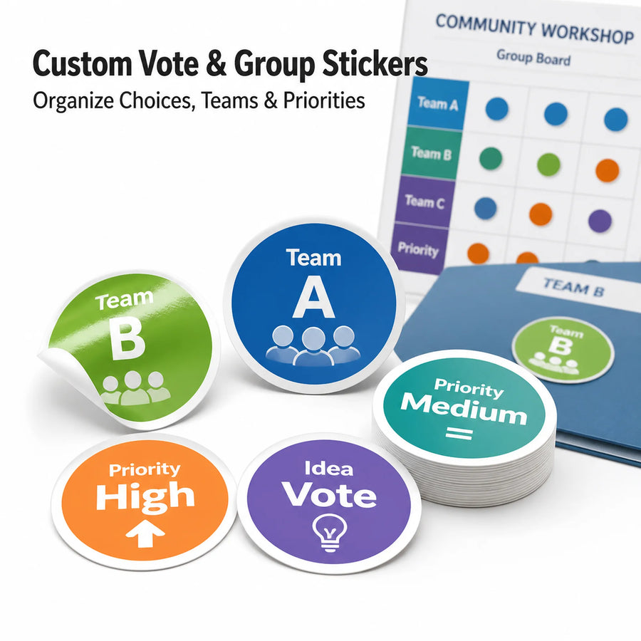 Vote & Group Stickers — main product image