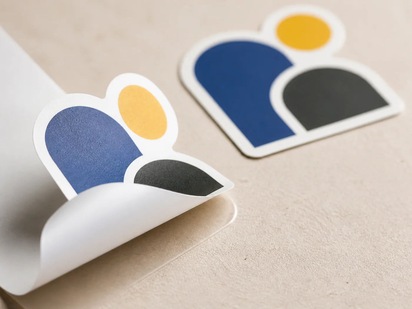 Close material detail for Everyday custom vinyl