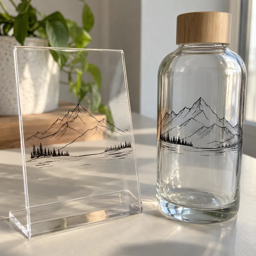Smooth surfaces look cleanest example for Clear vinyl stickers